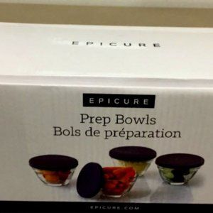 Epicure Selections- Prep Bowl Set (Set of 4)